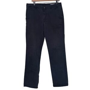 BONOBOS Straight Leg Chinos Navy Blue‎ Cotton Spandex Men's Pants Size 34x34